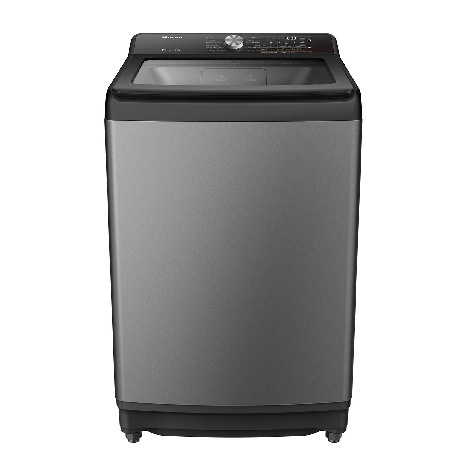 Lavadora Hisense carga superior 5T 23 kg