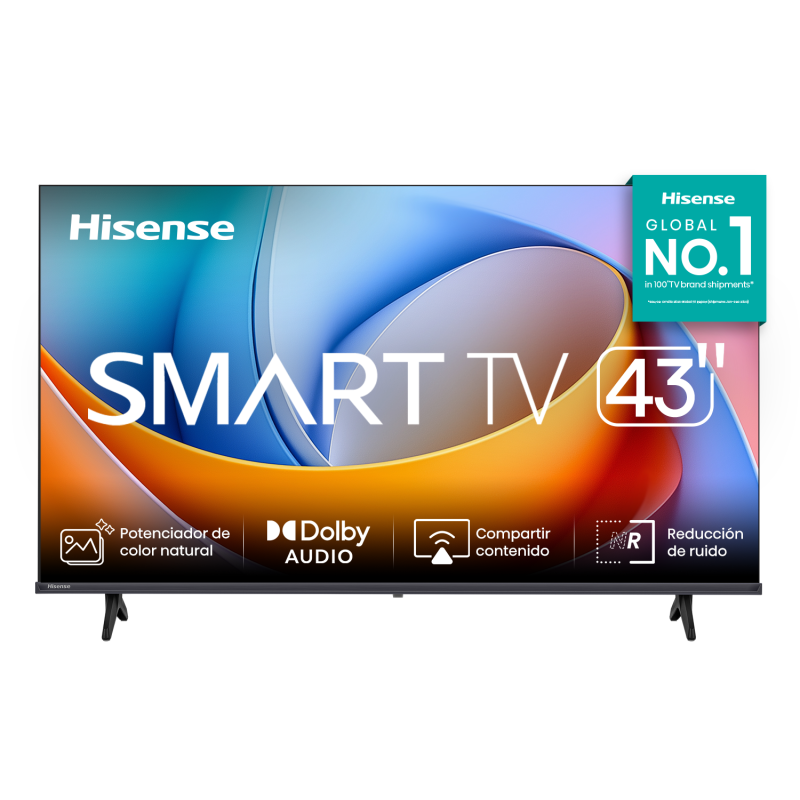 televisor hisense a4nv 43"