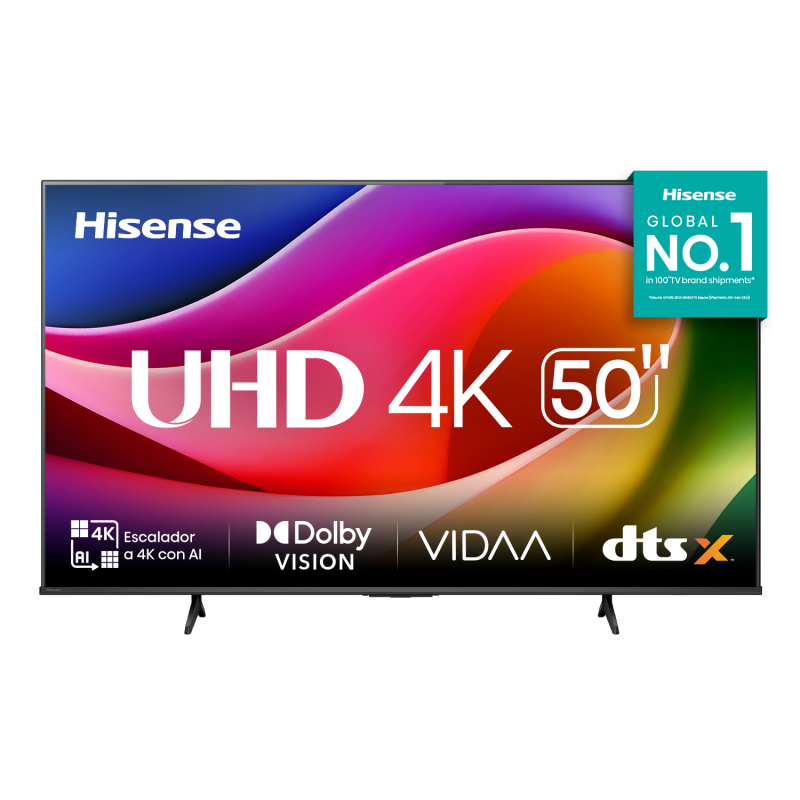 televisor hisense a5nv 50"