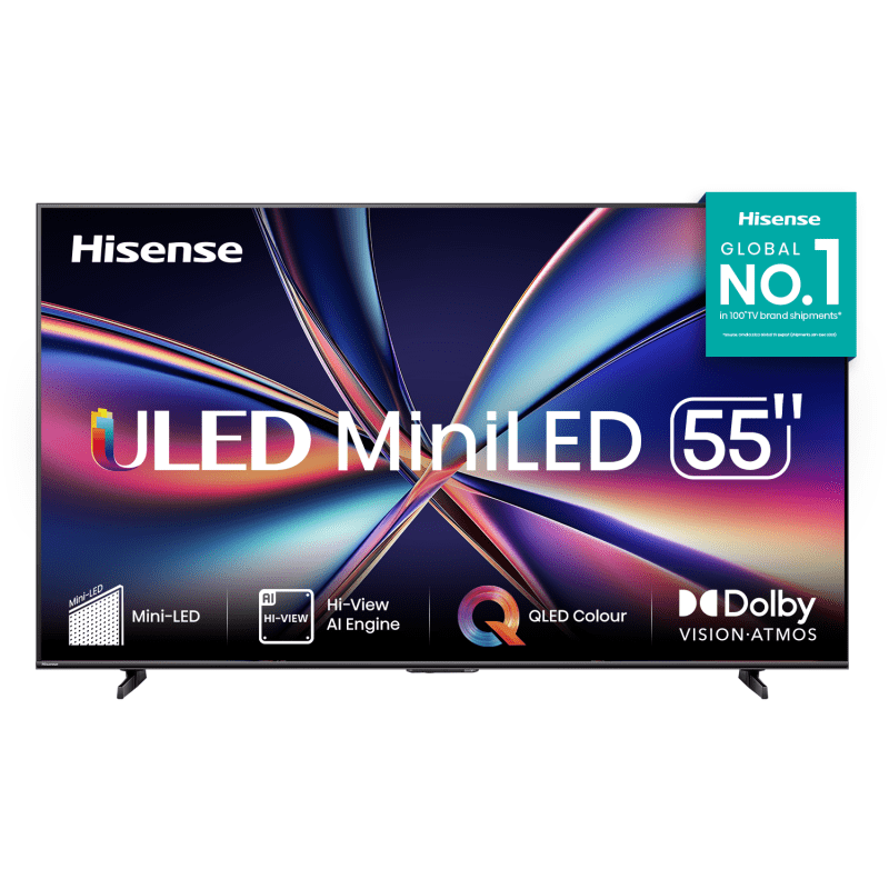 televisor hisense u6qv 55"