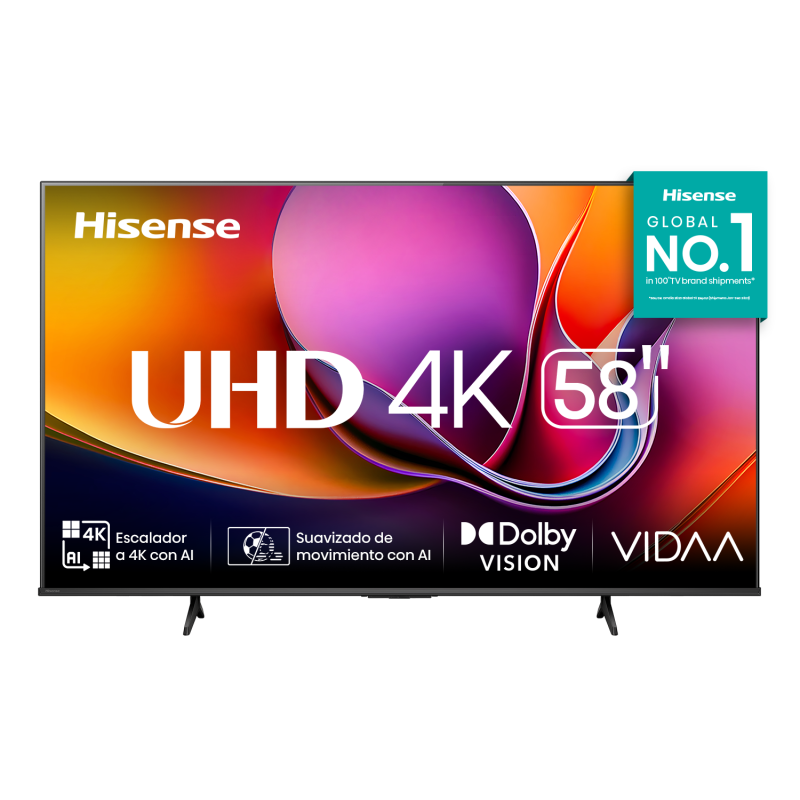 televisor hisense a6nv 58"