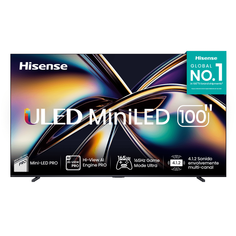 televisor hisense 100 u8qg