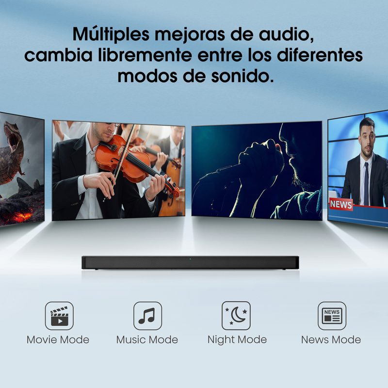 barra de sonido hisense hs205g