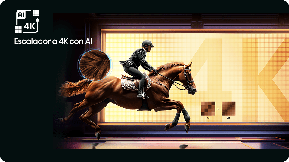 98 q6qg escalador 4k con IA