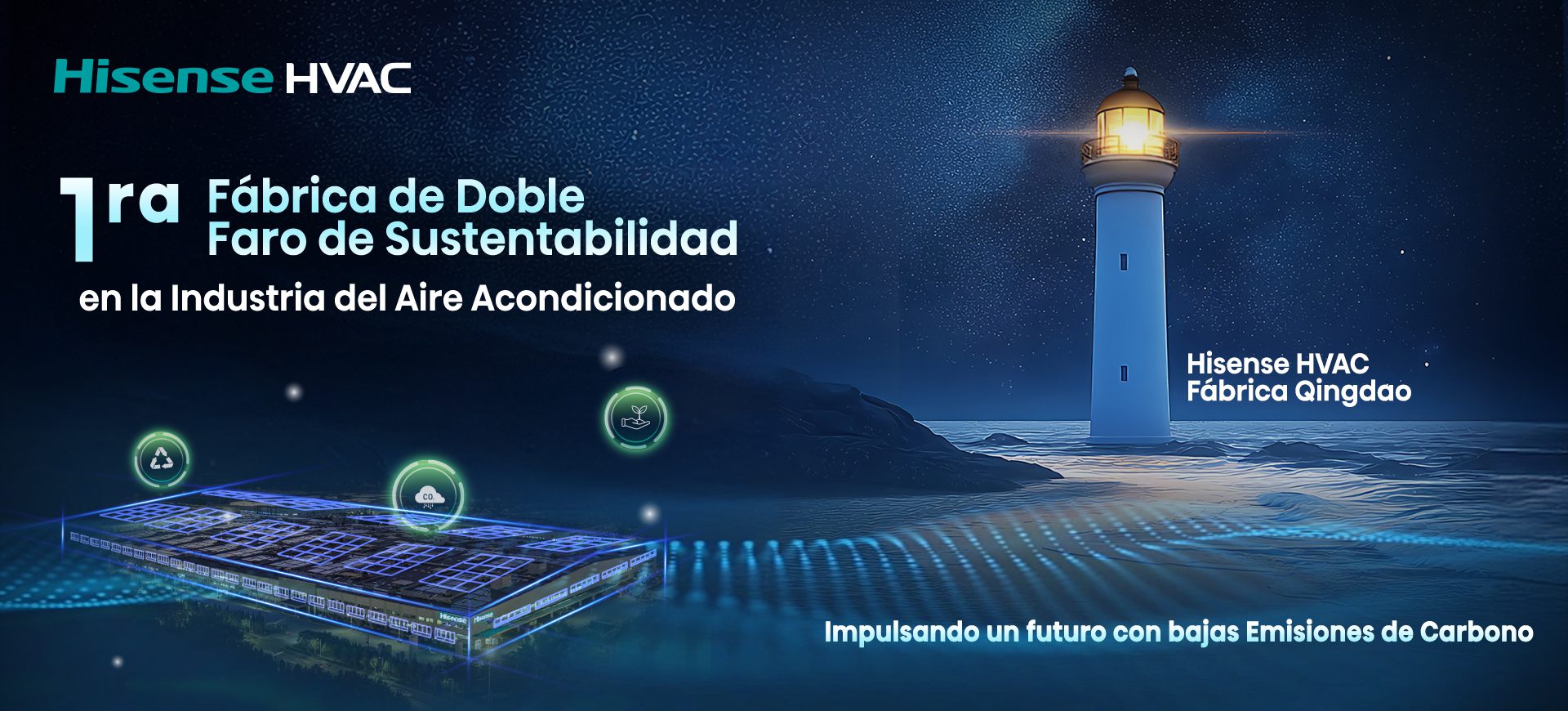 Planta Hisense Qingdao Dual LightHosue