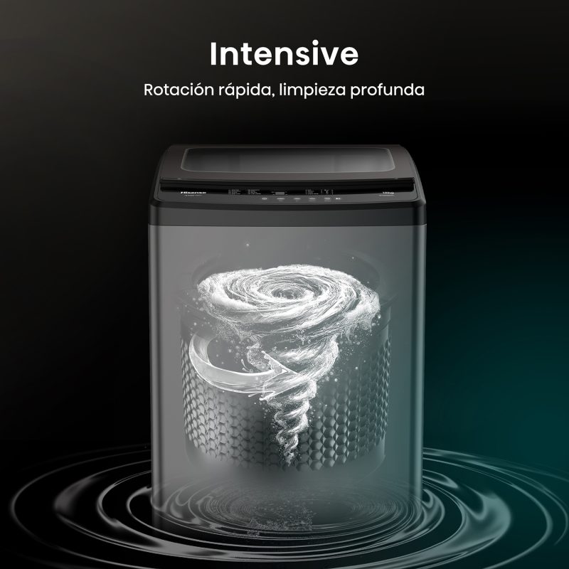 lavadora hisense WT3W1823UT limpieza profunda