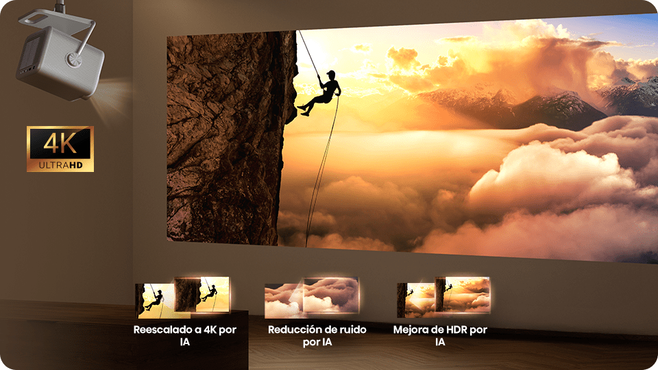 miniproyector hisense m2 pro 4k ultra hd