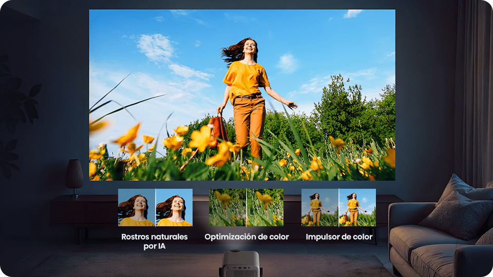 miniproyector hisense m2 pro optimizacion de color
