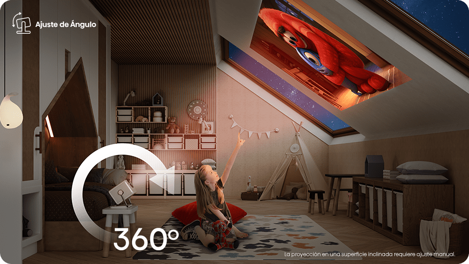 miniproyector hisense m2 pro 360 grados