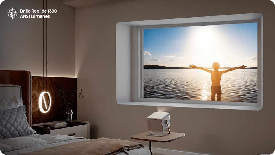 miniproyector hisense m2 pro brillo de 1300 lumenes
