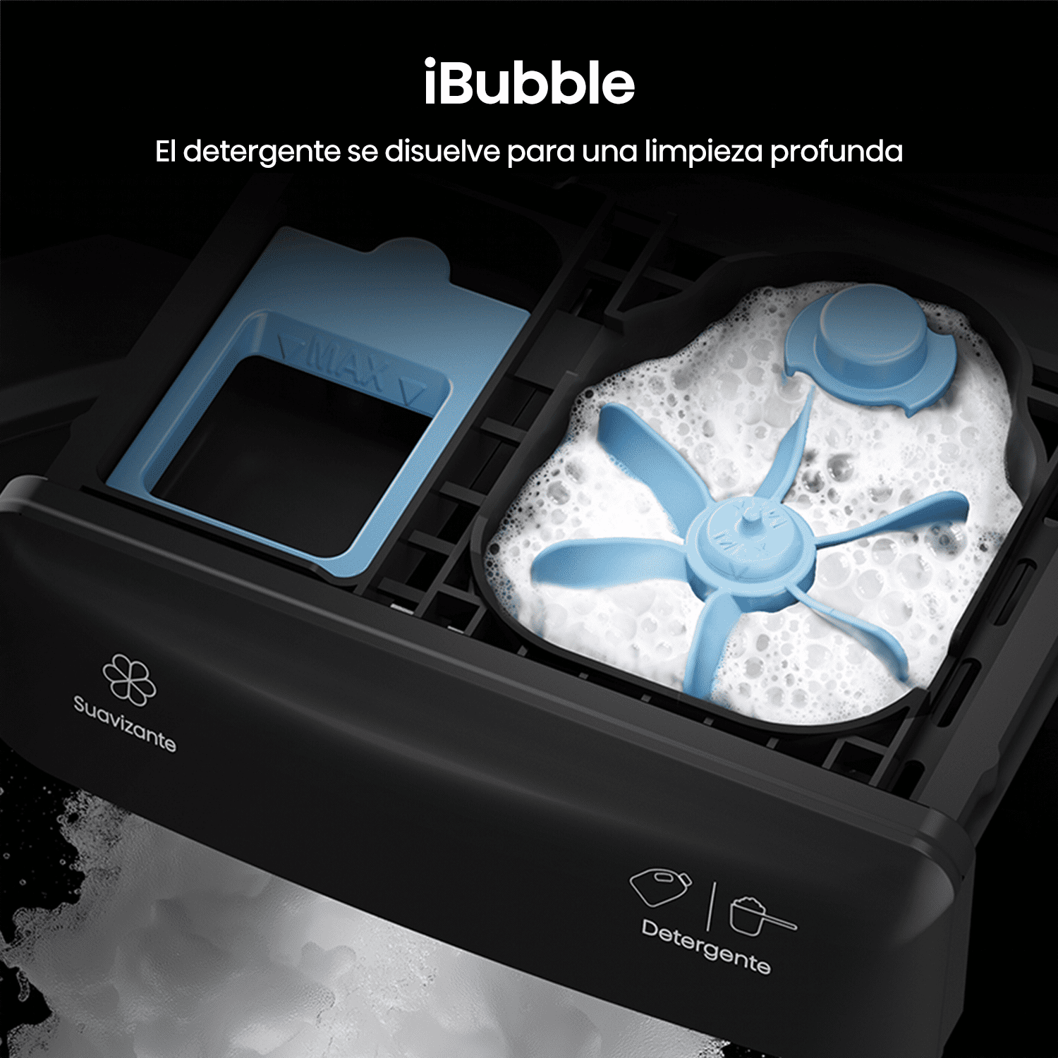 Lavadora Hisense carga superior WT5K 16 kg