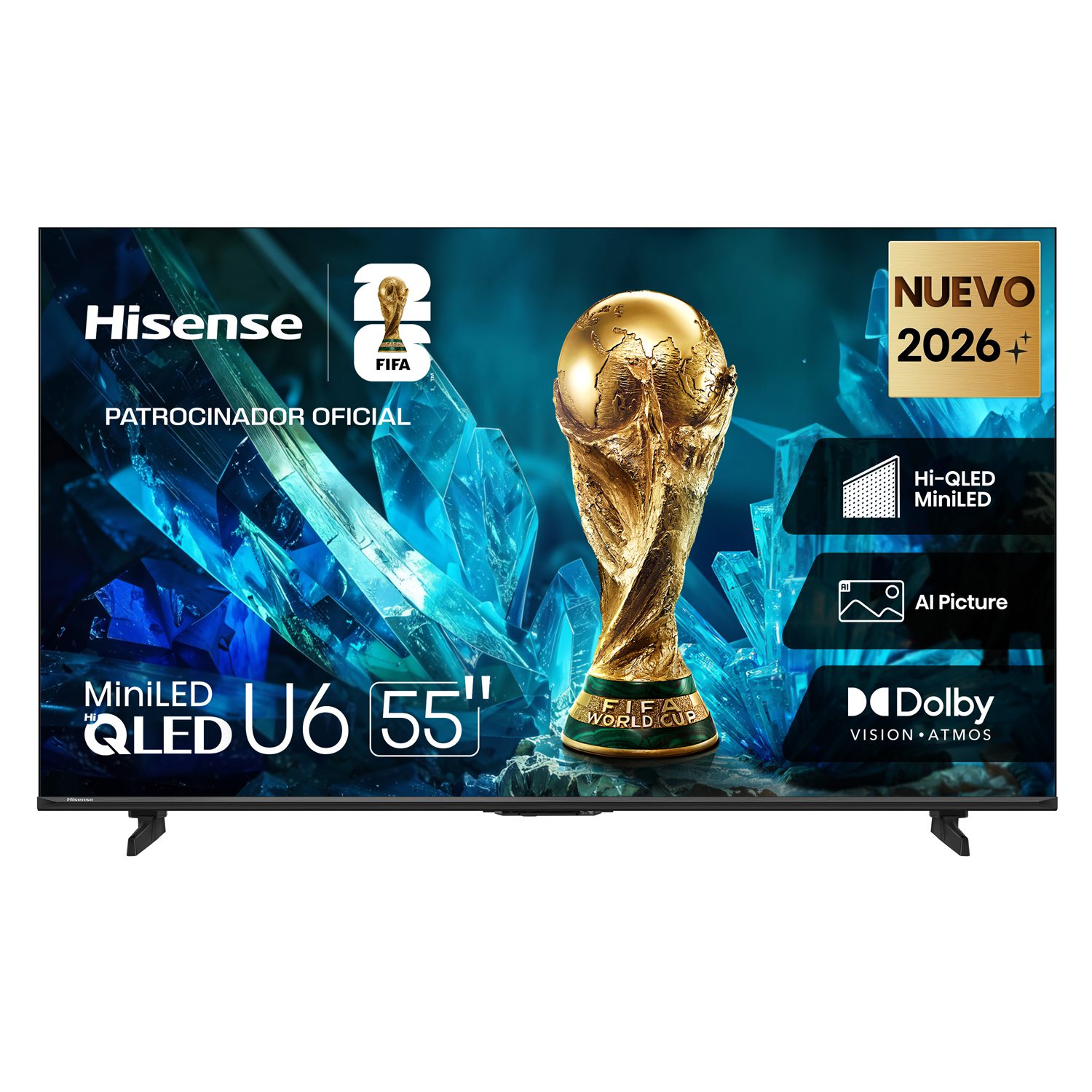 Televisor Hisense ULED MiniLED U6ESV 55"