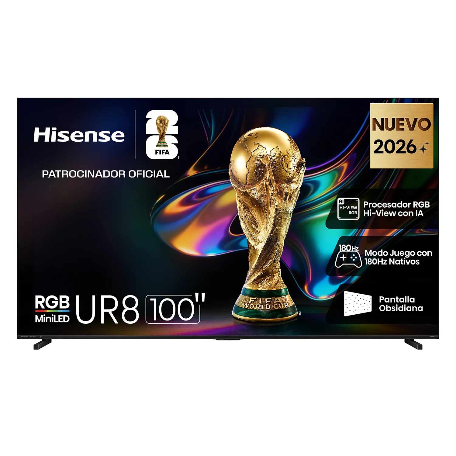 Televisor Hisense RGB MiniLED UR8SG 100"