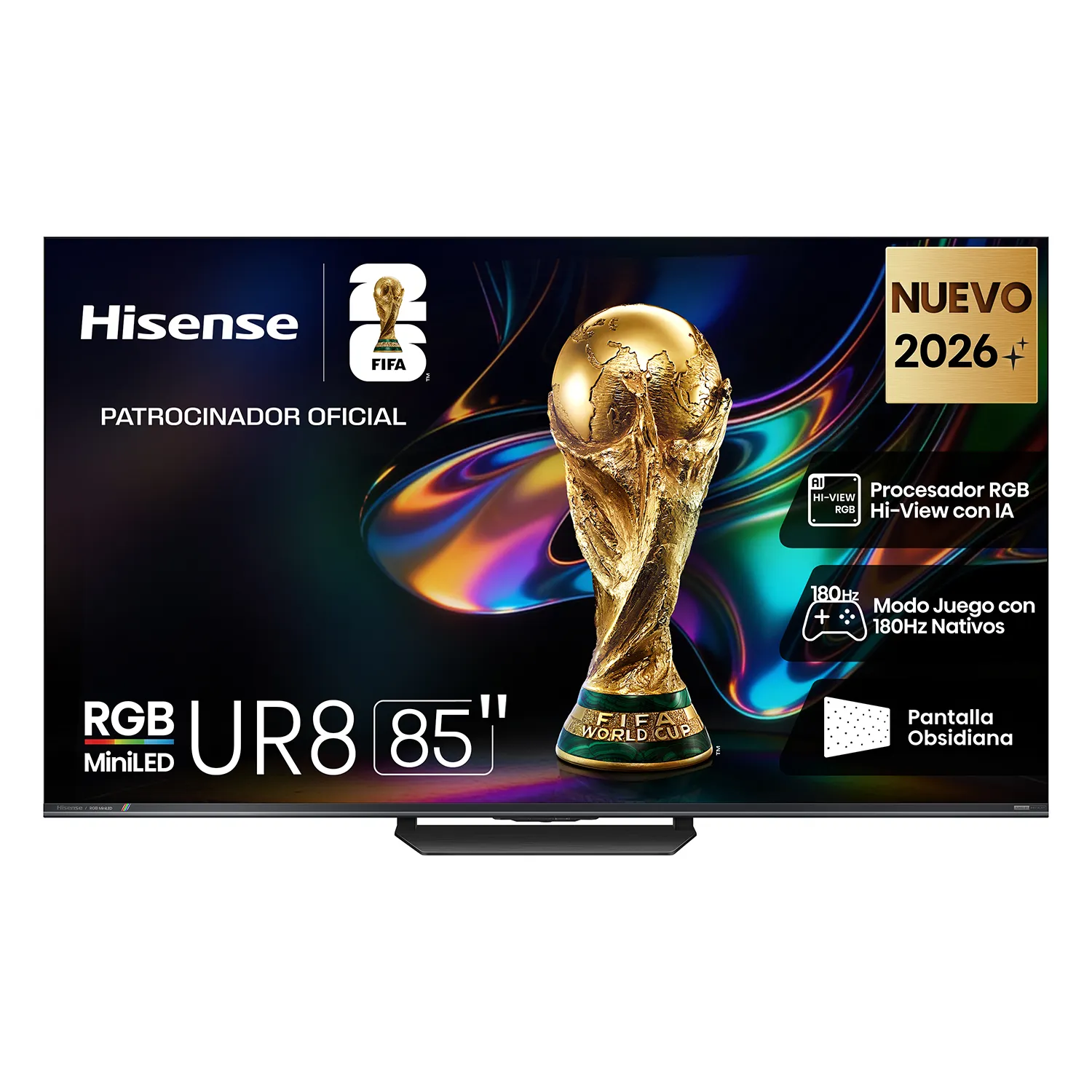 Televisor Hisense RGB MiniLED UR8SG 85"