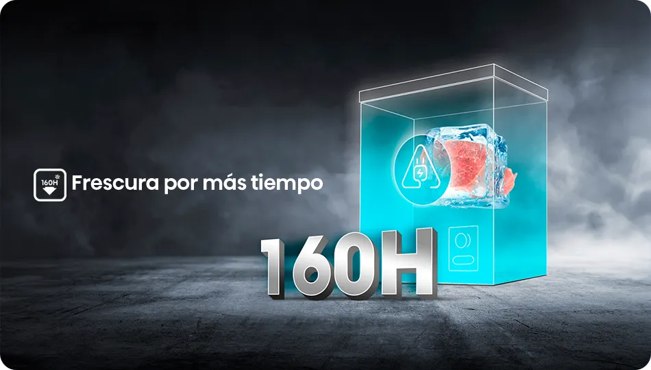 frescura hasta 160 horas
