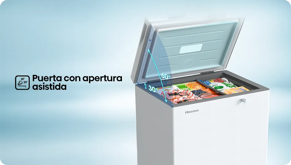 puerta con apertura asistida
