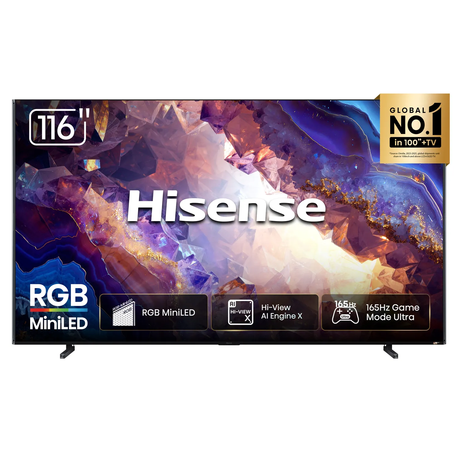 Televisor Hisense RGB MiniLED 116UX