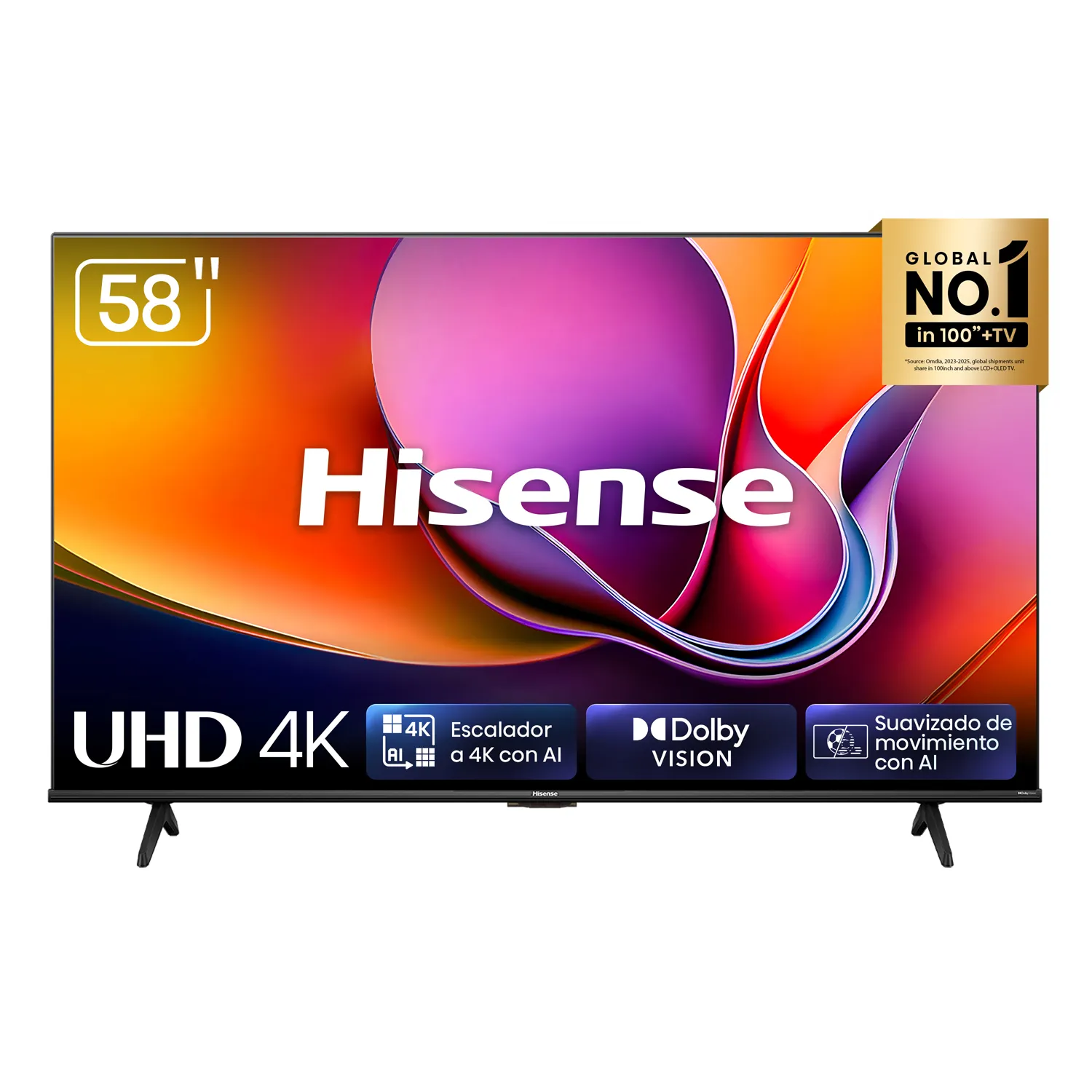 Televisor Hisense UHD 4K A6N 58″