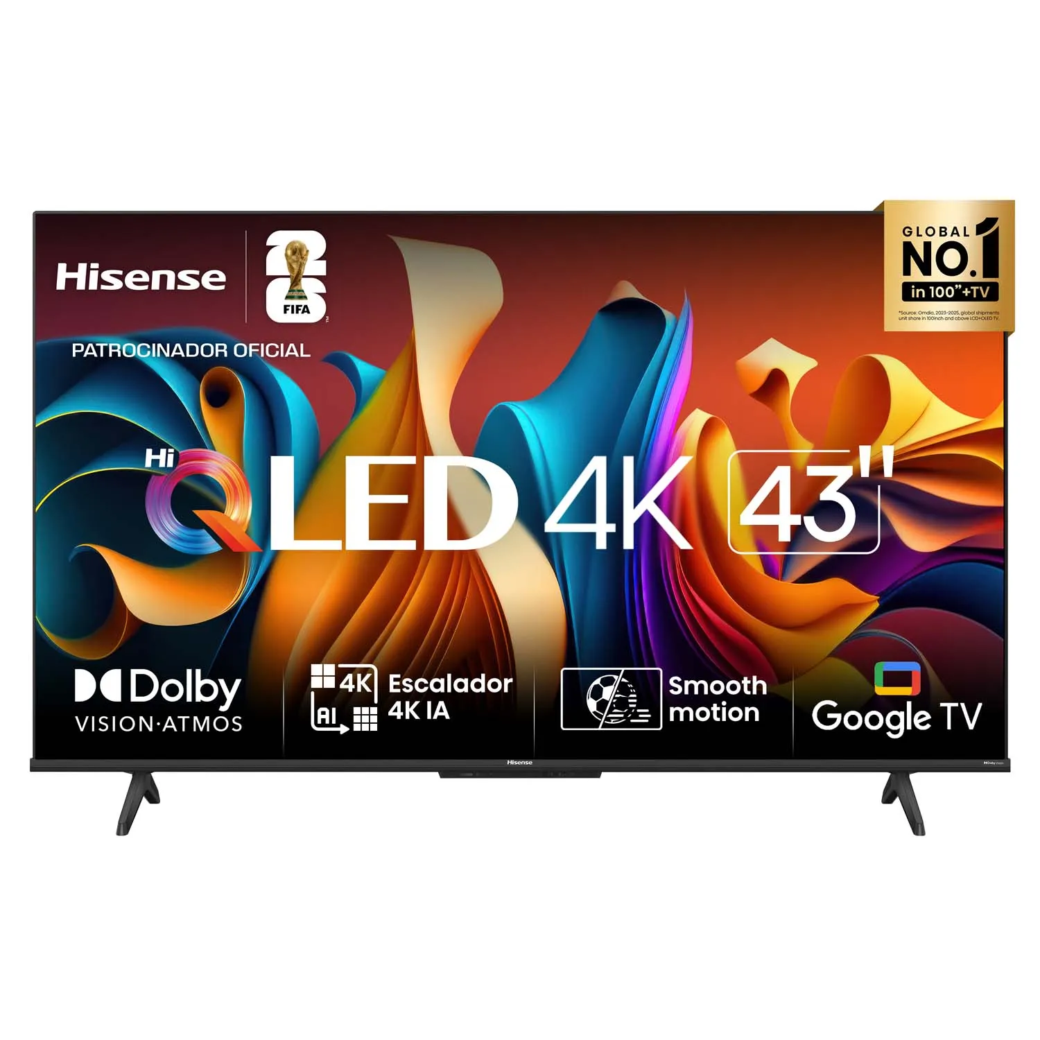 Televisor Hisense QLED 4K Q6N 43”