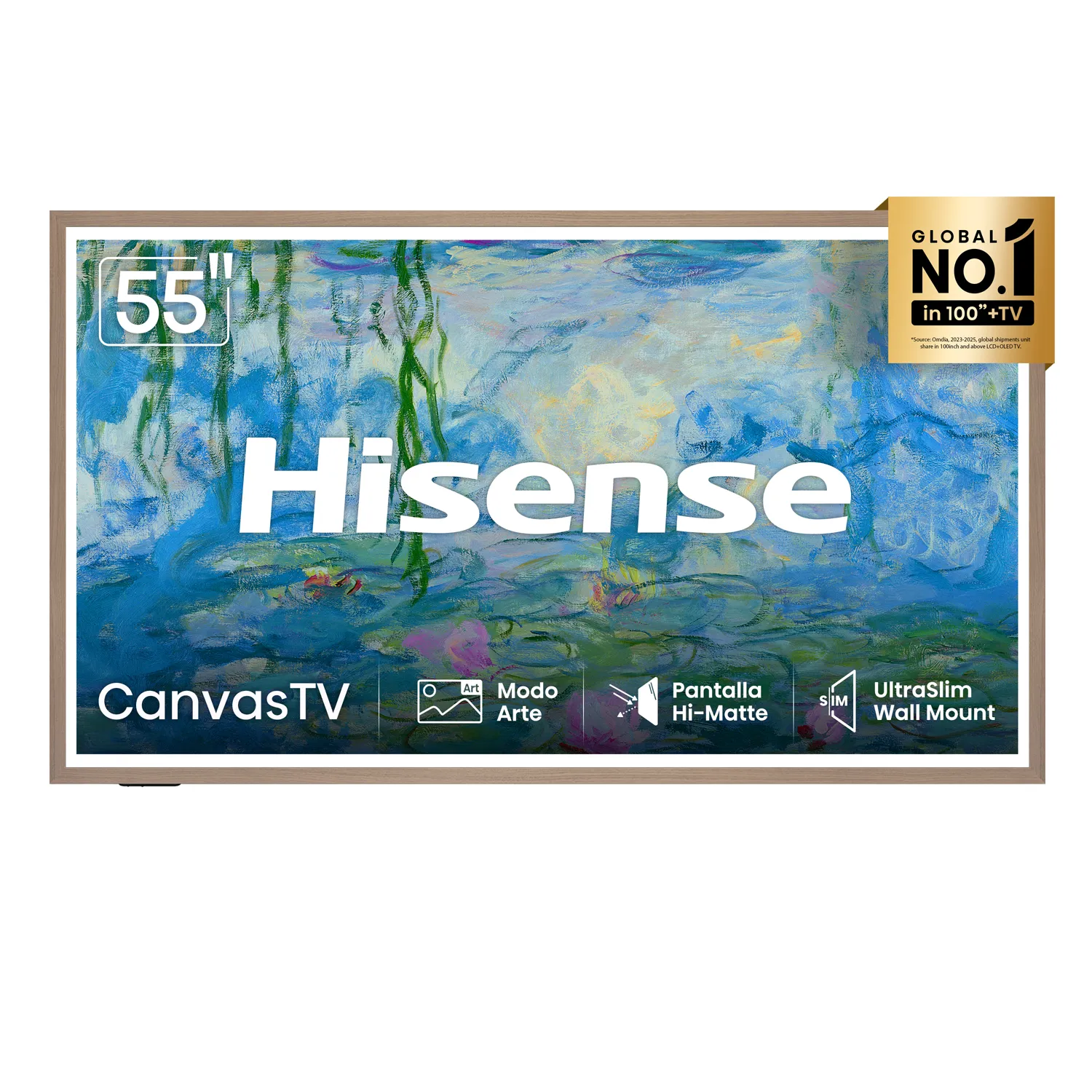 Televisor Hisense QLED 4K CanvasTV™ S7SG 55