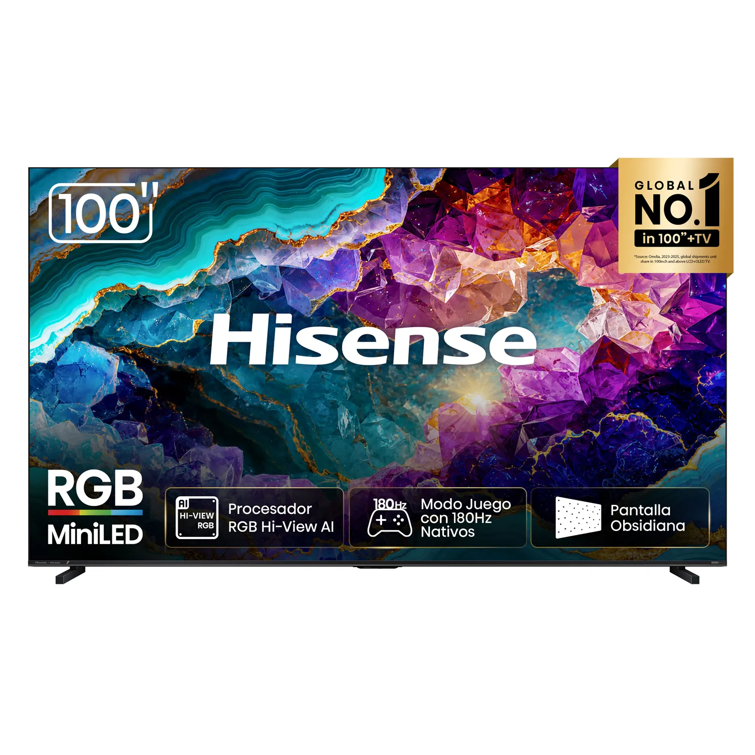 Televisor Hisense RGB MiniLED UR8SG 100"
