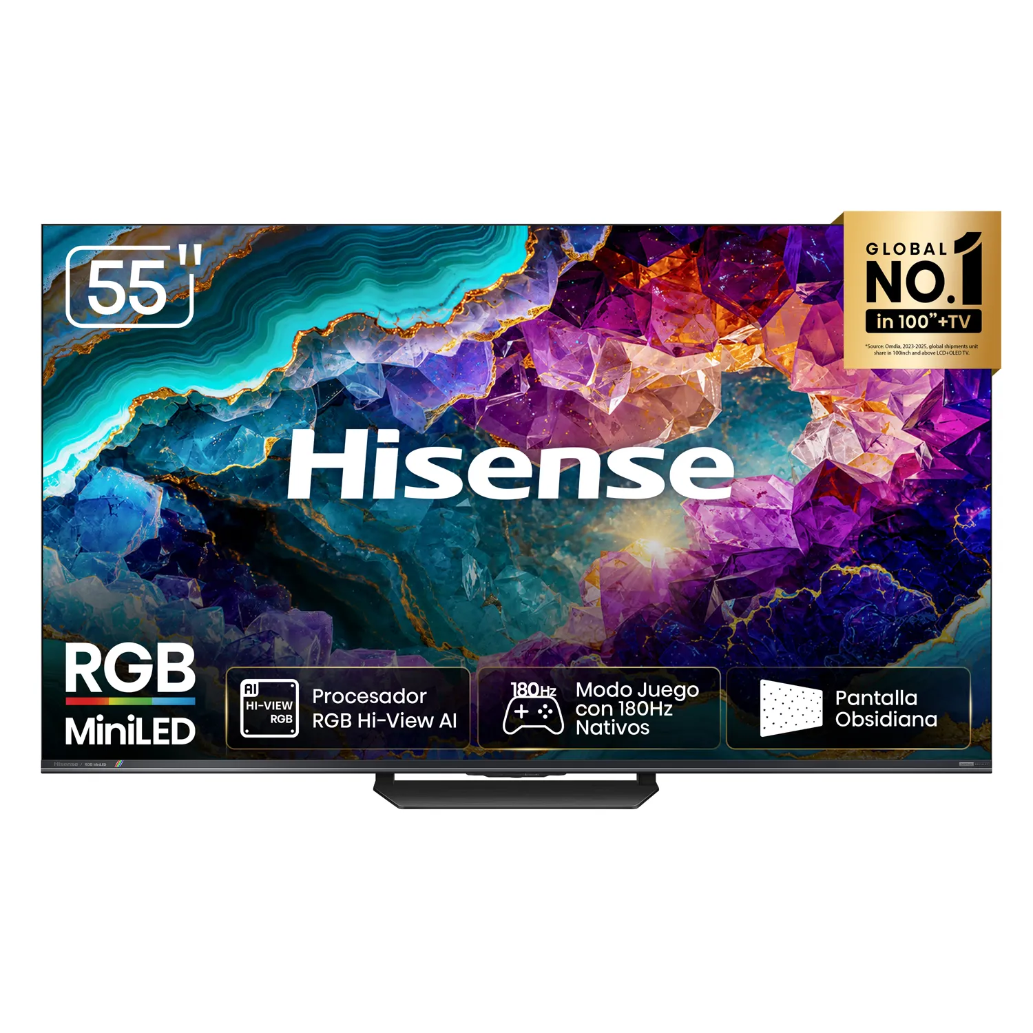 Televisor Hisense RGB MiniLED UR8SG 55"